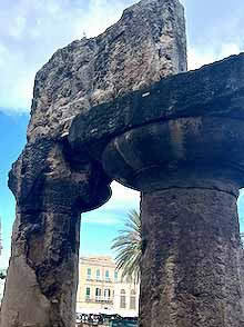 Ortigia, The Temple of Apollo